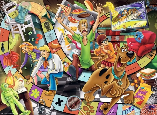 Puzzle Ravensburger SCOOBY-DOO Gioco spettrale 200 pezzi