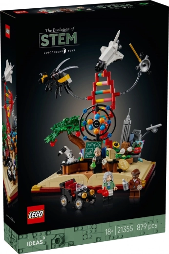 LEGO Ideas 21355 Evoluzione delle scienze naturali – modello da collezione per adulti