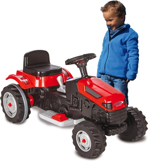Trattore elettrico per bambini Jamara Strong Bull rosso 6V