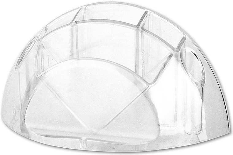 Portapenne e porta blocchetti ICO Smart, trasparente