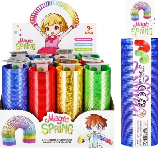 Molla magica colorata – giocattolo slinky