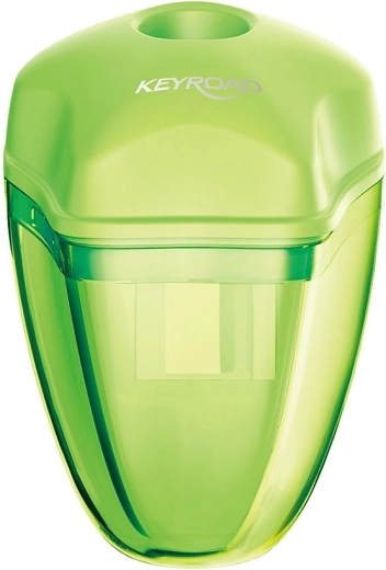 Temperamatite con contenitore KEYROAD Star, verde