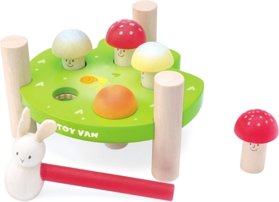 Gioco del Martellamento Funghi Allegri di Le Toy Van
