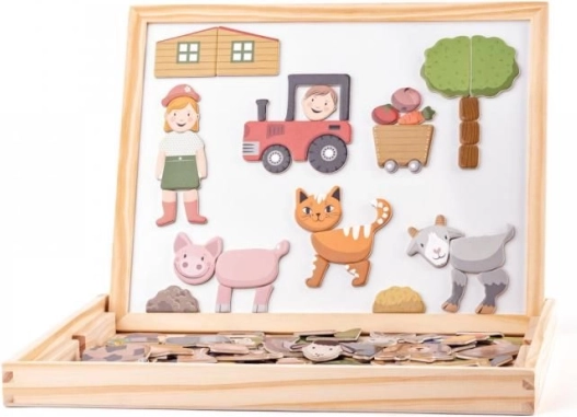 Lavagna magnetica e cancellabile a secco per bambini