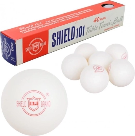 Palline da ping-pong A-1120, 6 pz, bianche