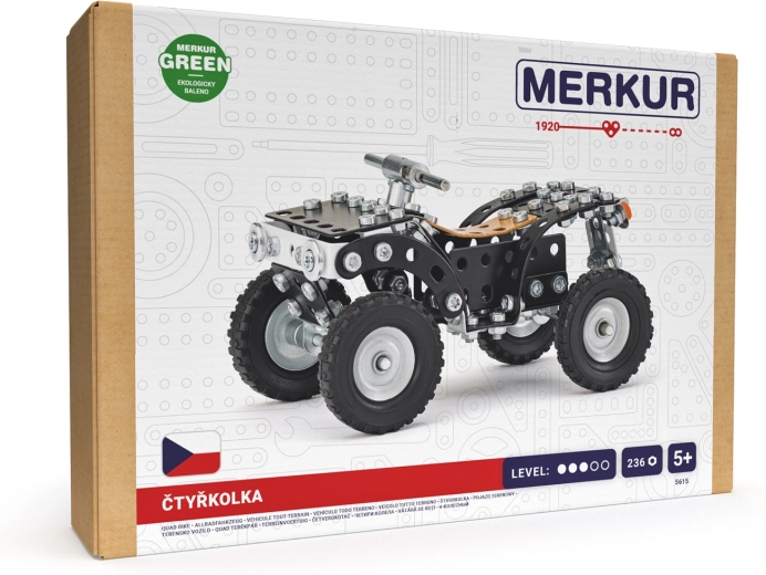 MERKUR Quad – kit di costruzione da 236 pezzi
