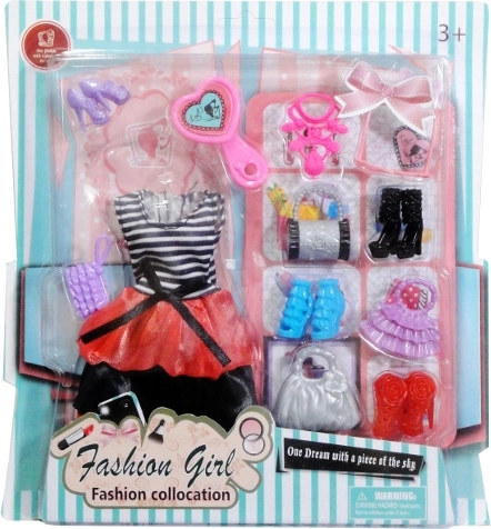 Abito e accessori per bambola 29 cm