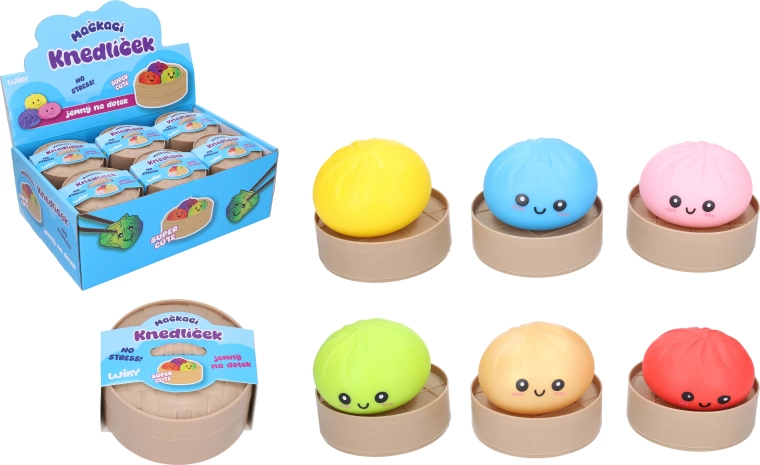 Gnocchetto antistress mystery box 8,5 cm - 1 pezzo