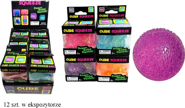 Cubetto sensoriale antistress da schiacciare