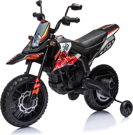 Moto elettrica per bambini APRILIA RX, rossa