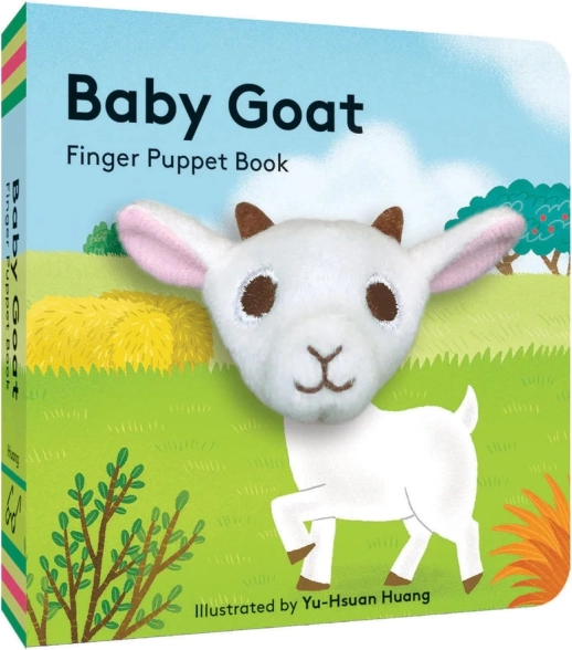 CHRONICLE BOOKS libro con burattino da dito - caprettino