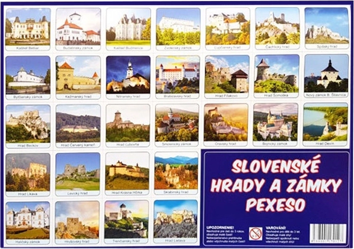Pexeso castelli e palazzi della Slovacchia