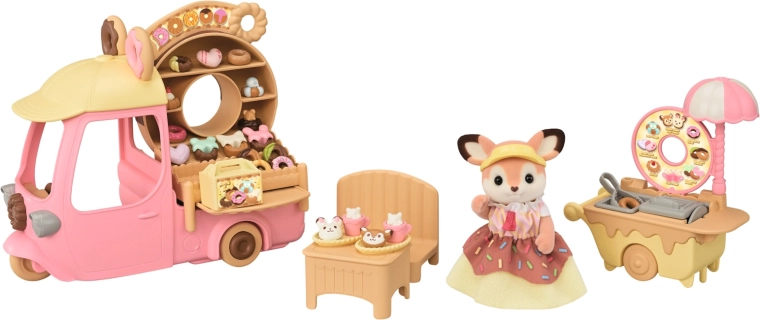 Chiosco mobile di donut Sylvanian Families