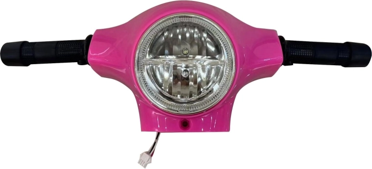 Scooter per bambini Vespa Mini con manubrio rosa