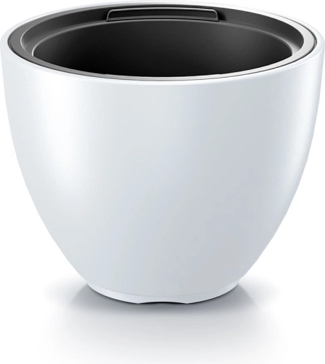 vaso con inserto 46,9 cm bianco HEOS
