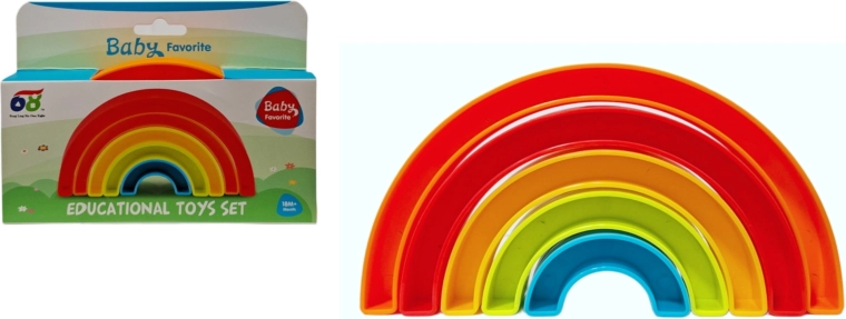 Arcobaleno impilabile colorato