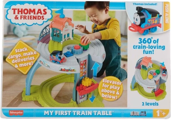 Fisher-Price Thomas and Friends tavolino da gioco con ascensore
