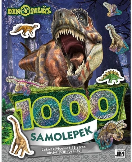 1000 adesivi con attività – dinosauri