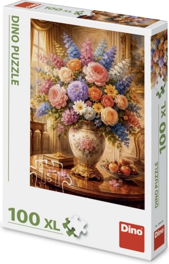 Puzzle Dino Natura morta floreale XL 100 pezzi