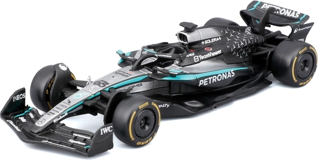 Modello Bburago Formula 1 Mercedes-AMG Petronas W16 2025 George Russell 1:43