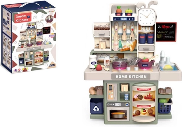 Cucina giocattolo per bambini Dream Kitchen a batterie con accessori