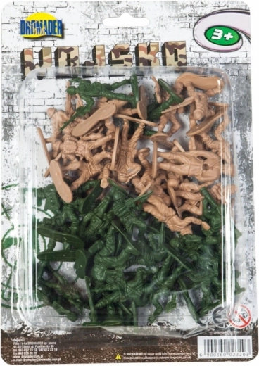 Set di figurine militari in blister