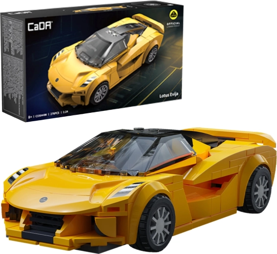 Set da costruzione CaDA auto sportiva Lotus Evija 1:24, 276 pezzi