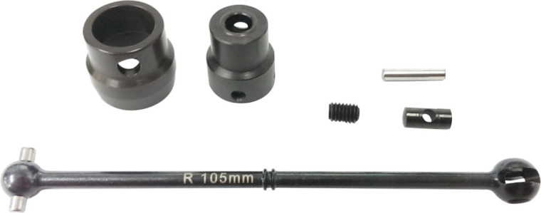 Jamara albero cardanico CVD 105 mm (centrale anteriore + posteriore) per X3GT - 1 pezzo
