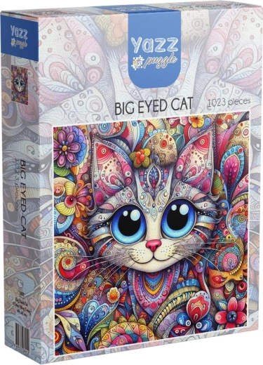 YAZZ puzzle Gatto dagli occhi grandi (1023 pezzi)