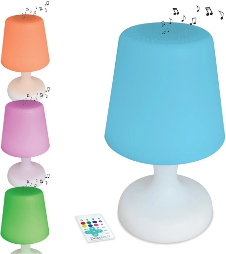 Altoparlante Bluetooth a forma di lampada da tavolo
