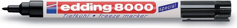 Pennarello per congelatore edding 8000, nero