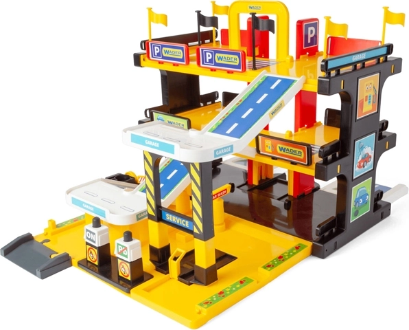 Garage con officina Wader Play Tracks