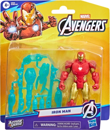 Hasbro Marvel Avengers ActionVerse personaggio di Iron Man