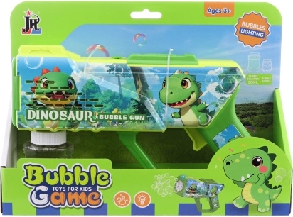 Pistola spara bolle Dino a batterie