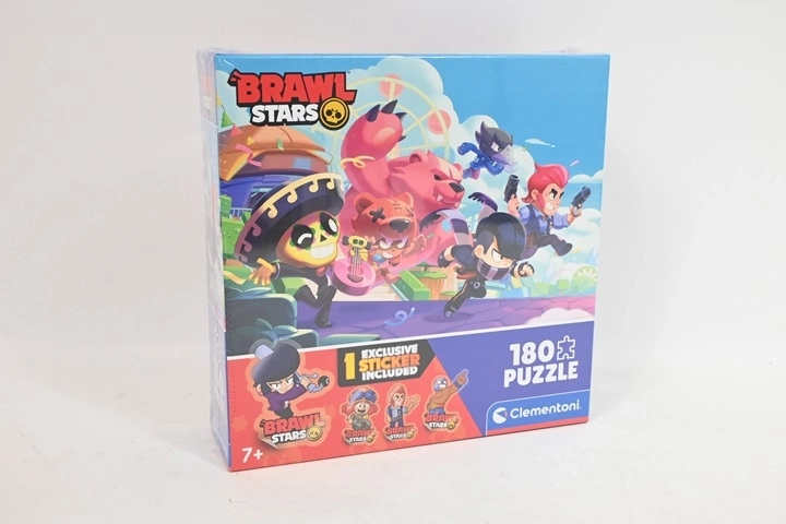 Puzzle per bambini Clementoni Brawl Stars 180 pezzi in scatola quadrata