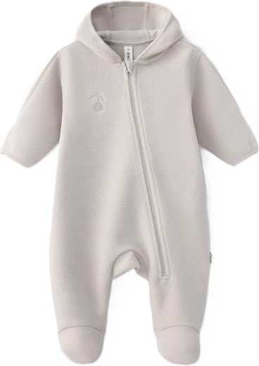 Tutina in pile LEOKID Tony sand shell, taglia 74