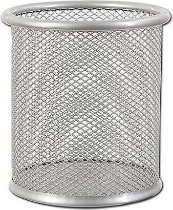 Bicchiere portapenne in metallo CONCORDE, argento