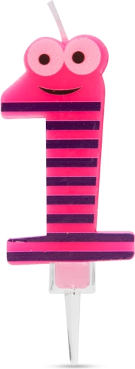 Candela per torta numero 1
