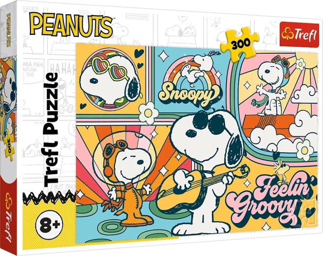 Puzzle Il mondo divertente dei PEANUTS 300 pezzi