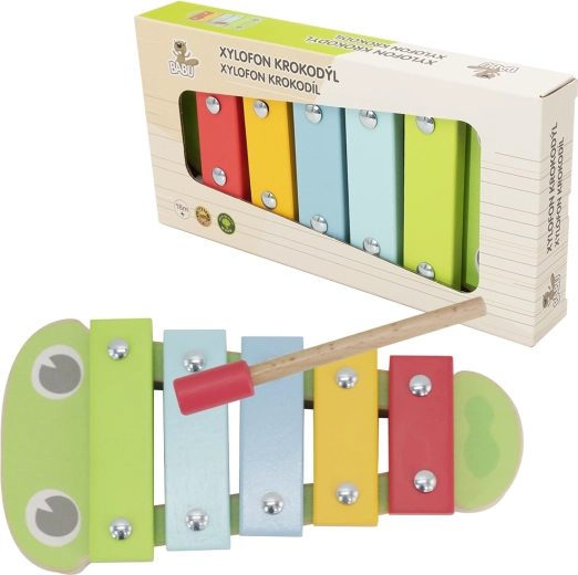 Babu xilofono per bambini coccodrillo