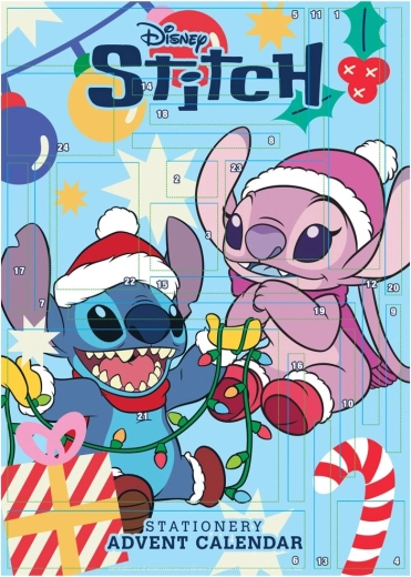 Calendario dell’Avvento di cancelleria Lilo e Stitch