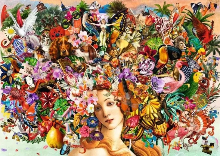 Puzzle Ravensburger Esplosione di pensieri 1000 pezzi