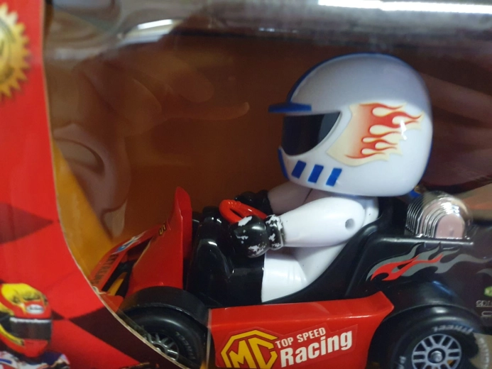 Go-kart con pilota (B-ware) - 1 pezzo