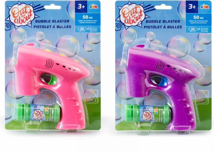 Pistola spara bolle per bambini