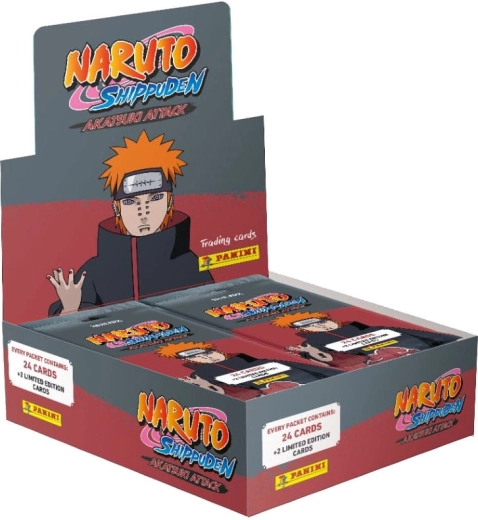 Panini Naruto Shippuden Akatsuki Attax carte collezionabili – fat pack box