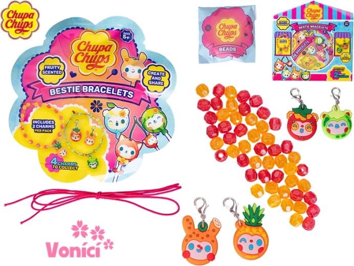 Chupa Chups braccialetti profumati dell’amicizia per bambini (2 pz)