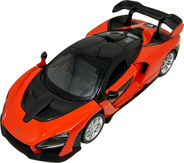 Modello d'auto in metallo 1:32 McLaren Senna con luci e suoni
