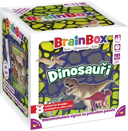 BrainBox Dinosauri – gioco di carte di memoria