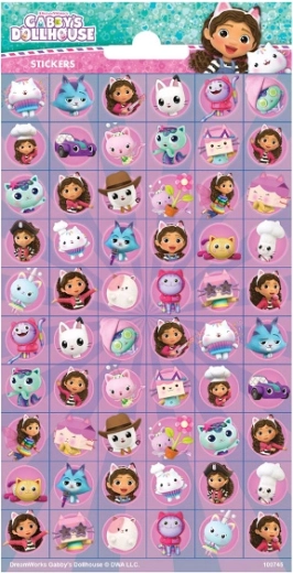 Adesivi La casa di Gabi del Gattino – 60 pezzi