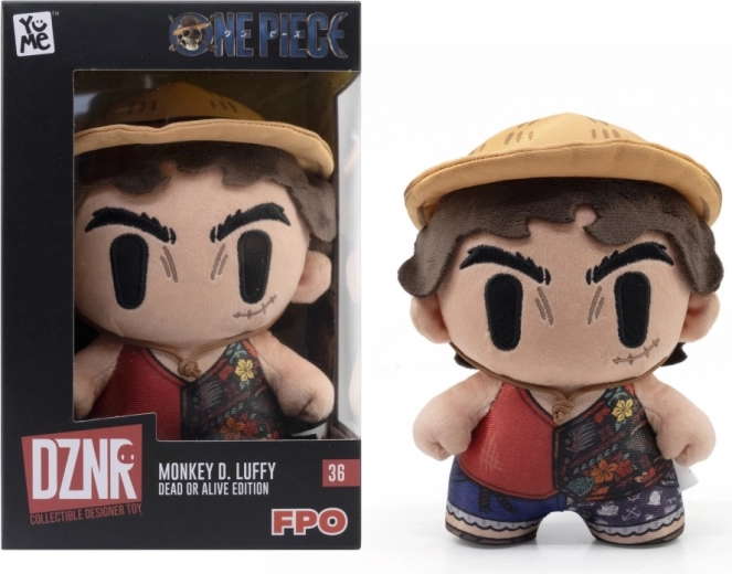 Personaggio di peluche ONE PIECE Luffy DZNR 17,5 cm